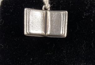 Open Book Charm